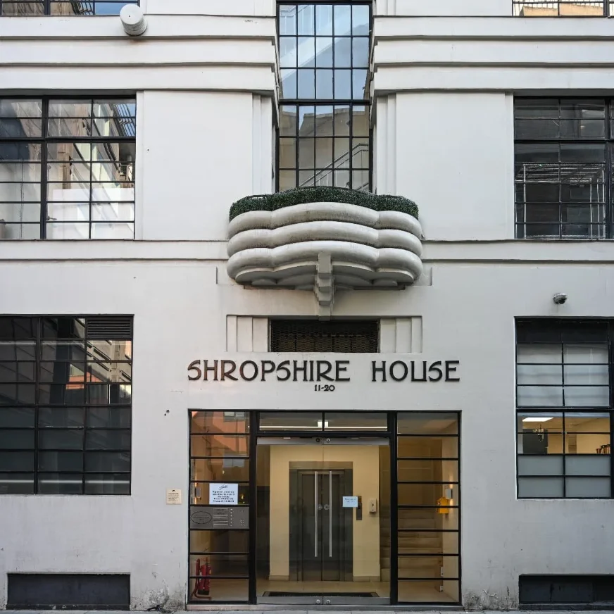 Entrance of Shropshire House