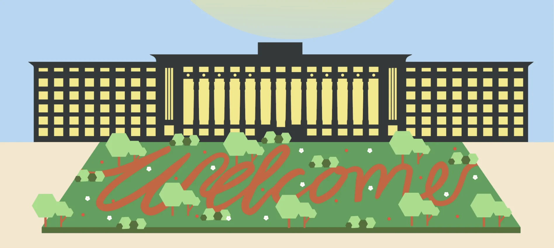 Welcome – Greater London House illustration