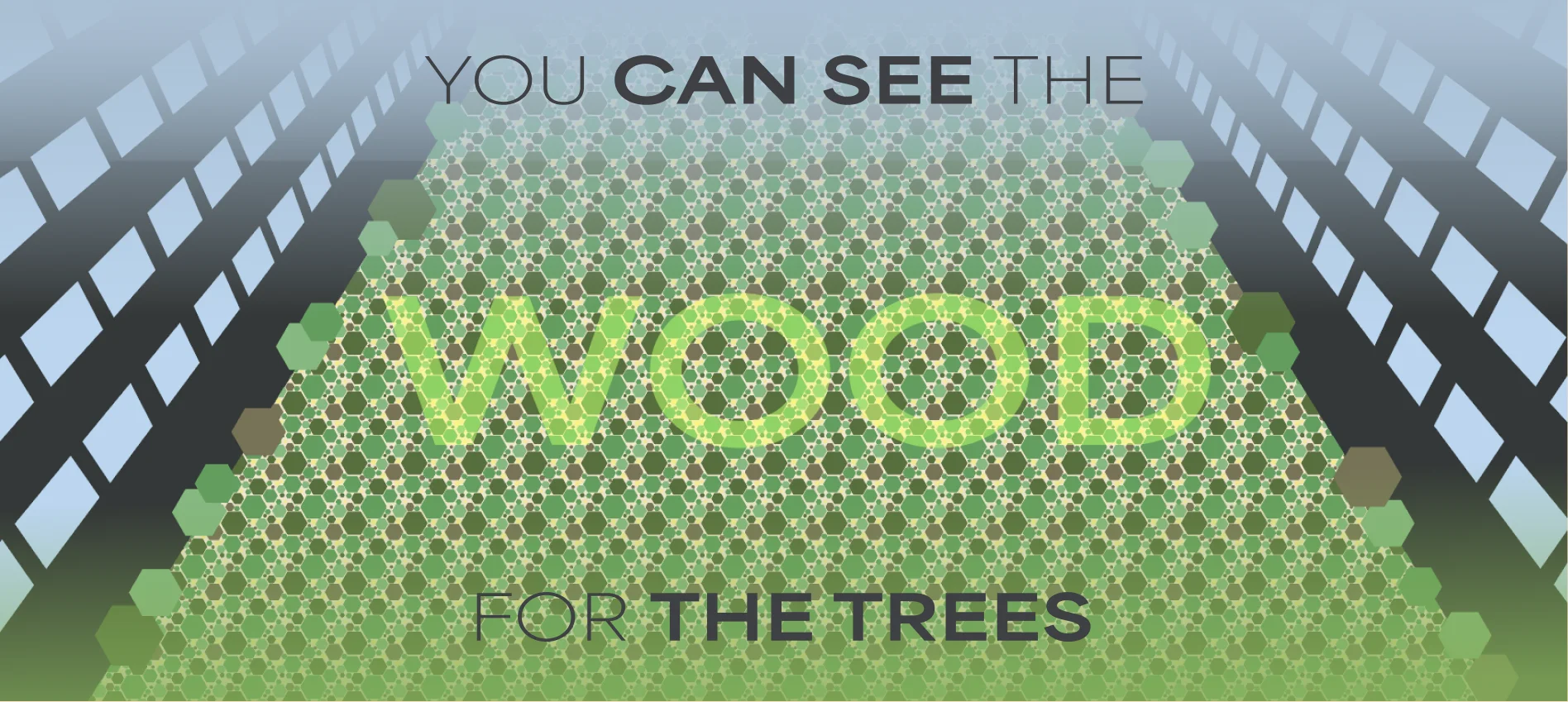You can see the wood for the trees – Maple House rooftop forest illustration
