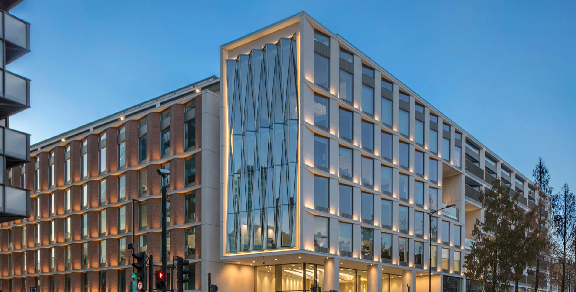 The Lantern building in Euston